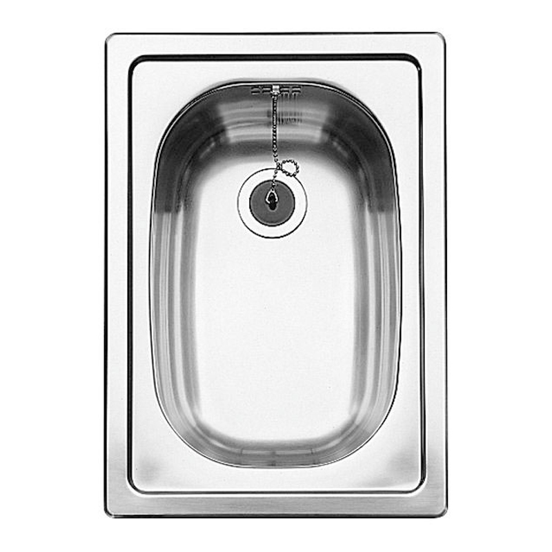 Chiuveta Inox Blanco Top EE 3x4 330 x 470 mm, fara gaura pentru baterie