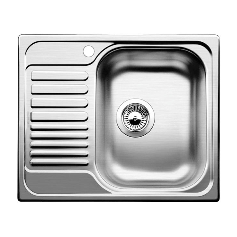 Chiuveta Inox Blanco Tipo 45 S Mini 605 x 500 mm cu gaura pentru baterie, cuva dreapta