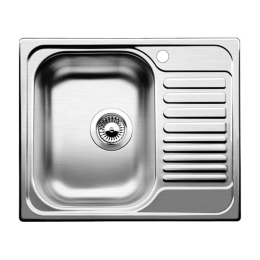 Chiuveta Inox Blanco Tipo 45 S Mini 605 x 500 mm cu gaura pentru baterie, cuva stanga 